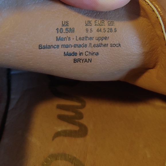 Sam Edelman mens brown suede loafers size 10.5 - Picture 8 of 8